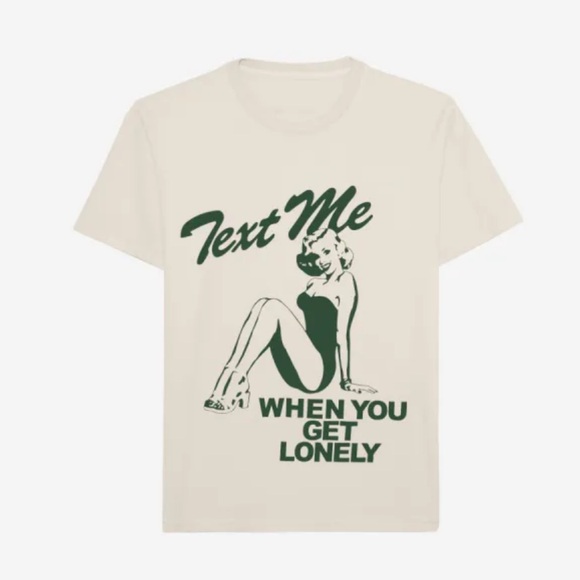 LONELY GHOST Cream Graphic Tee - Picture 3 of 3